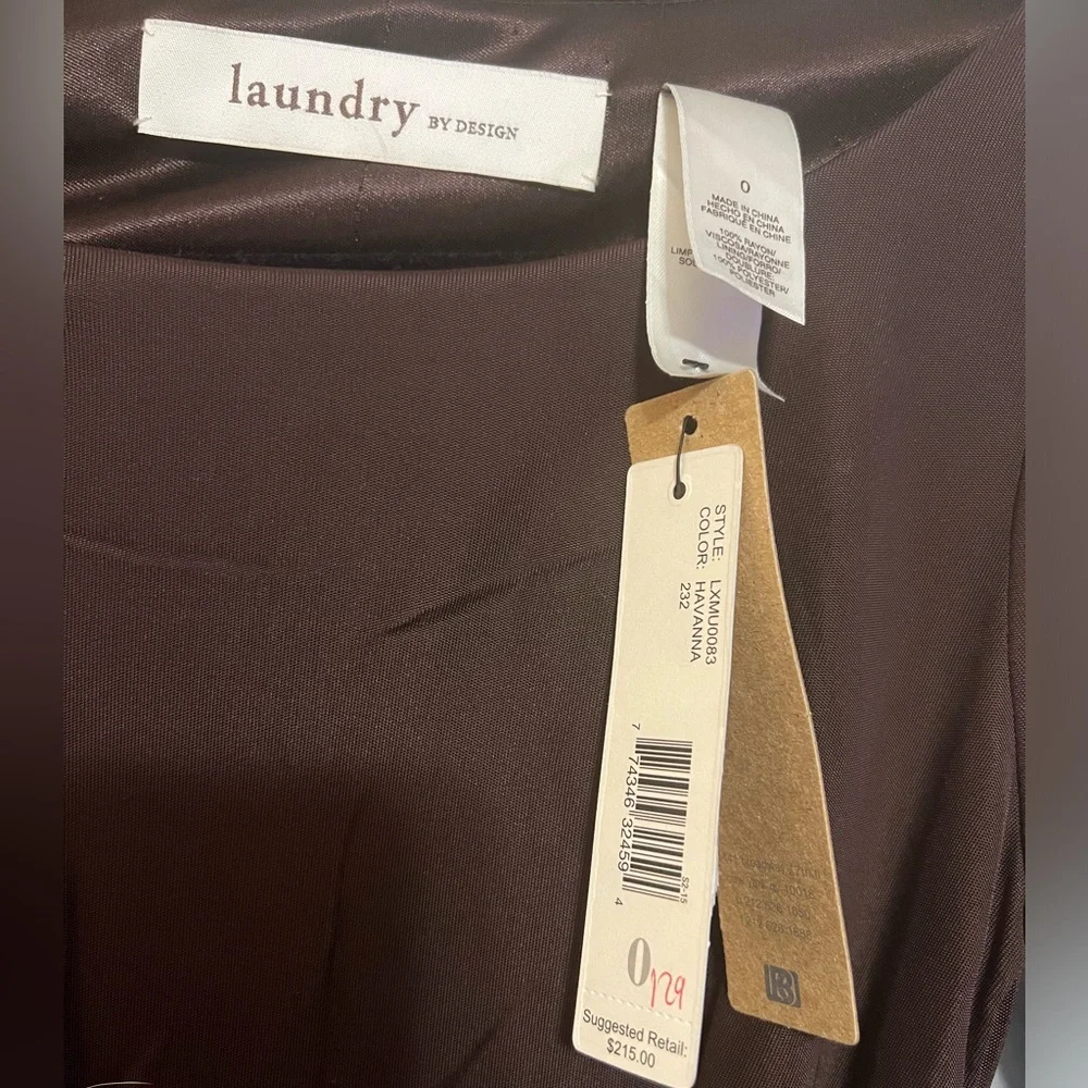 Laundry 0 new brown dress - Picture 2 of 3